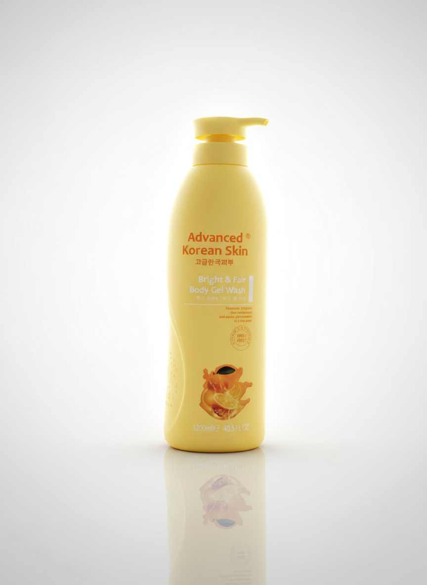 Advanced Korean skin  bright and  fair gel wash