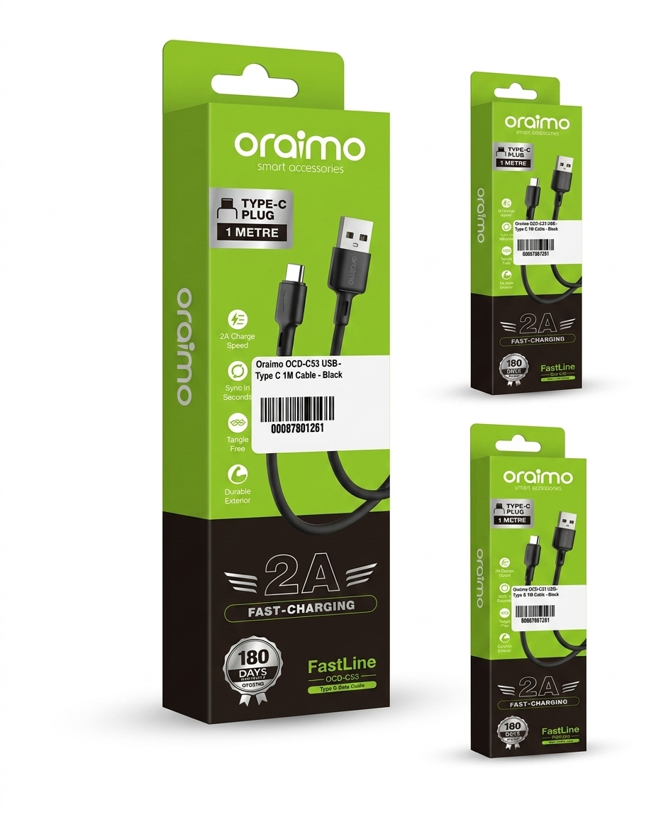 Oraimo Chargers Tc
